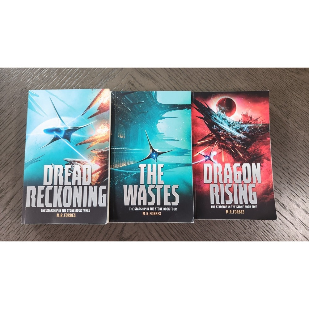 The Starship in Stone Books 3–5 Paperback Sci‑Fi Fantasy Series Lot